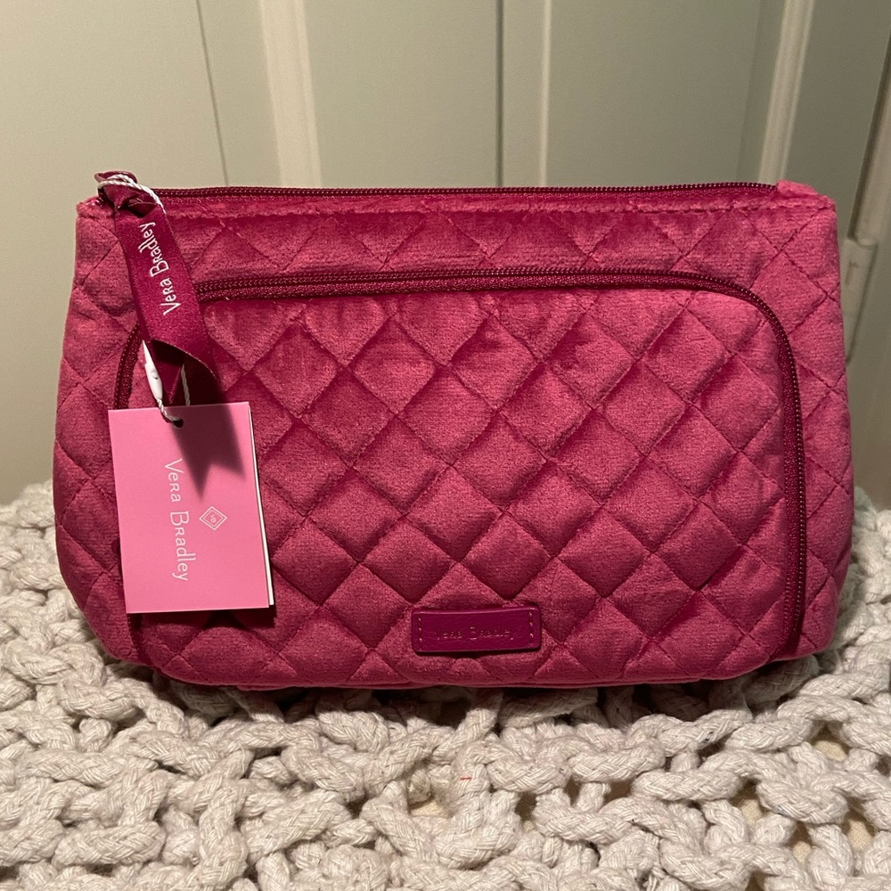 Vera Bradley Majestic Magenta Cosmetic Case